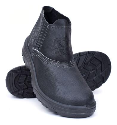 Imagem de Kit Botina De Serviço Coturno Segurança Reforçada Acessorios