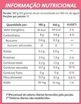 Imagem de Kit Bragurt Trio Vegetal Coco, Morango, Banana