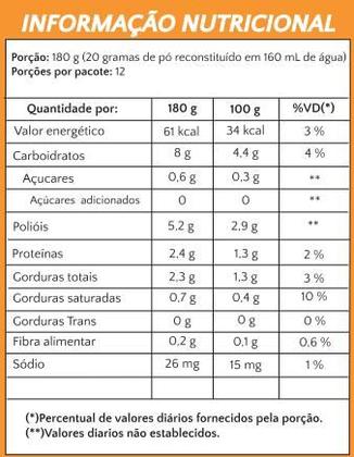 Imagem de Kit Bragurt Trio Vegetal Coco, Morango, Banana