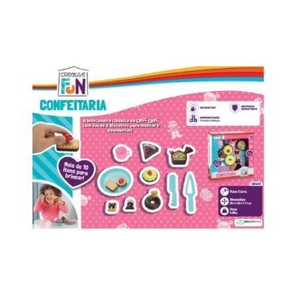 Imagem de Kit brincando de confeitaria com diversos doces e biscoitos