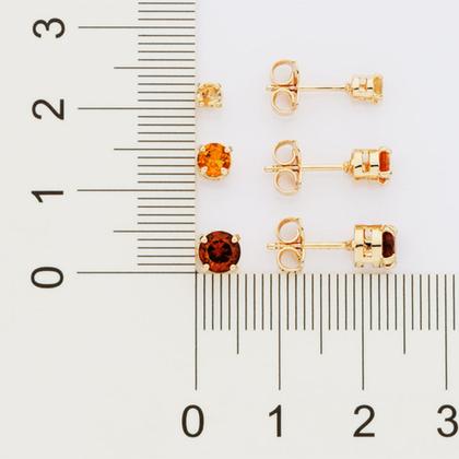 Imagem de Kit Brinco Formado Por Um Par Com 2  Cristai 527190