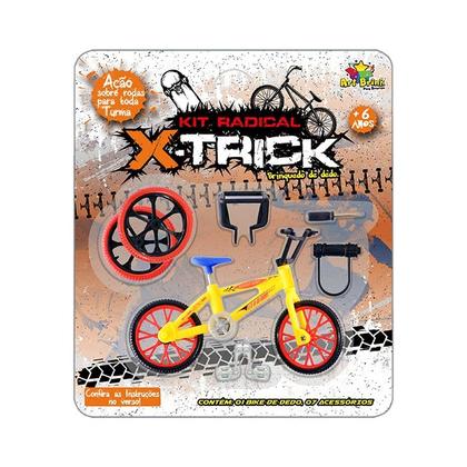 Imagem de Kit brinquedo de dedo - bike - moto - skate + peças de troca