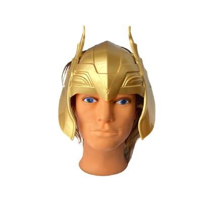 Kit Brinquedo Heróis Máscara Dourado, Escudo e Martelo - Le plastic Imagem de Kit Brinquedo Heróis Máscara Dourado, Escudo e Martelo