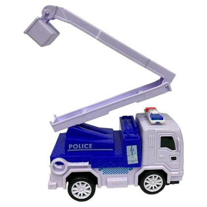 Imagem de Kit Brinquedo Infantil Brincando De Ser Polícia Com Capacete