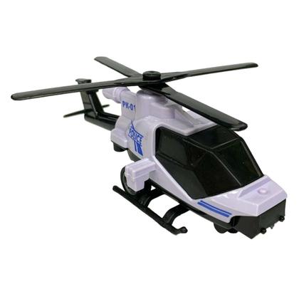 Imagem de Kit Brinquedo Infantil Brincando De Ser Polícia Com Capacete