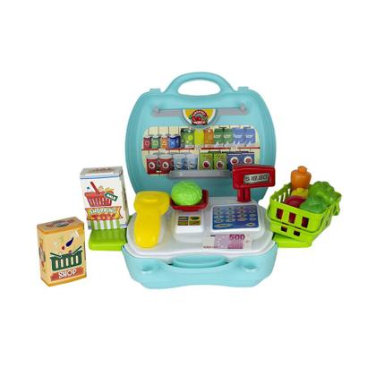 Imagem de Kit Brinquedo Infantil Maleta de Hortifrúti 20 Peças