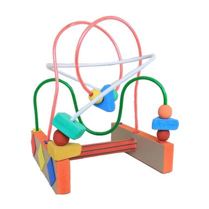 Imagem de Kit Brinquedos de madeira educativos aramado grande pedagógico sensoriais infantil