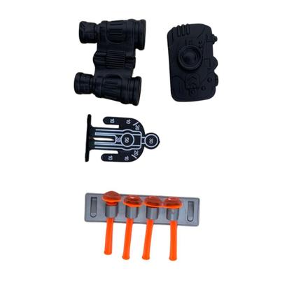 Imagem de Kit Brinquedos Eletrônicos com Pistola Infantil e Acessórios