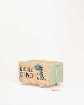 Imagem de Kit Brinquedoteca Montessori Rack Livros  Caixote Dinolitle
