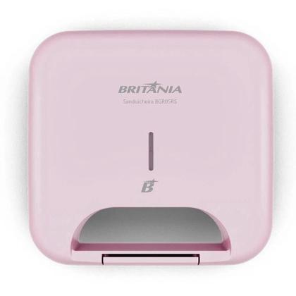 Imagem de Kit Britânia Cafeteira 15 Cafés 550W E Sanduicheira 2 Sanduíches 750W Rosa
