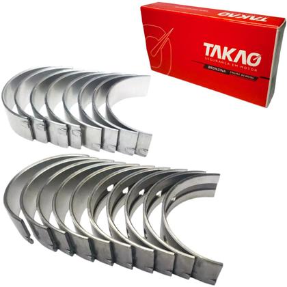 Kit Bronzina De Mancal E Biela Casquilho Fixo E Movel Creta Elantra Ix35 Tucson 2.0 16v 2011 A 2020 - TAKAO Imagem de Kit Bronzina De Mancal E Biela Casquilho Fixo E Movel Creta Elantra Ix35 Tucson 2.0 16v 2011 A 2020