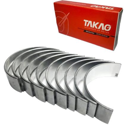 Kit Bronzina Mancal E Biela Casquilho Fixo Movel Fiesta Ka Ecosport Focus Courier 1.0 1.6 8v Zetec - TAKAO Imagem de Kit Bronzina Mancal E Biela Casquilho Fixo Movel Fiesta Ka Ecosport Focus Courier 1.0 1.6 8v Zetec