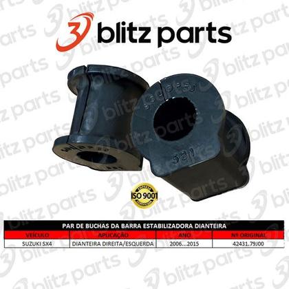 Imagem de Kit Bucha Da Barra Estabilizadora Suzuki Sx4 06...15