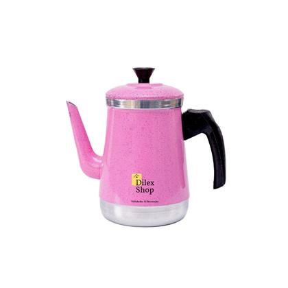 Imagem de Kit Bule E Chaleira Com Infusor Chá Café Leite Em Alumínio