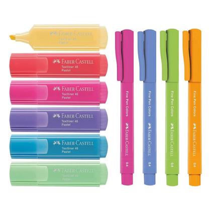 Imagem de Kit Bullet Journal 10 Peças Faber Castell