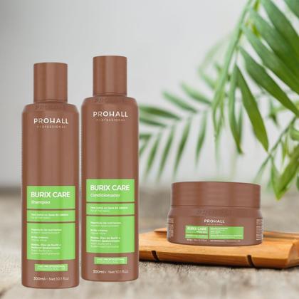 Imagem de Kit Burix Care Antifrizz e Manutenção do Alinhamento  ProHall Professional