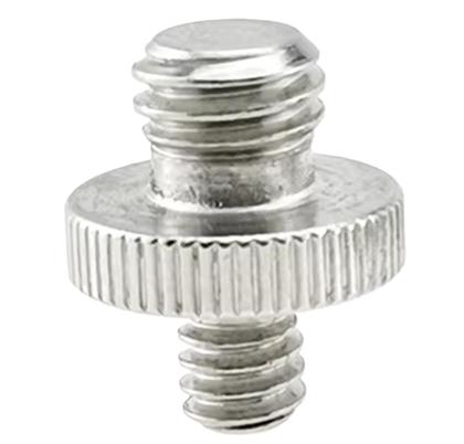 Imagem de Kit c/ 02 parafusos adaptador macho macho rosca 1/4 3/8 Aço