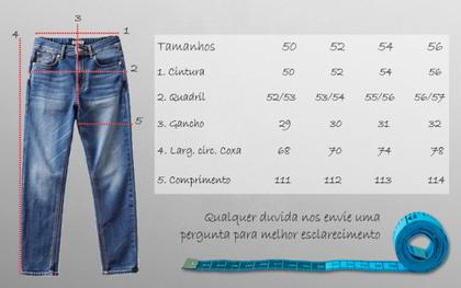 Imagem de Kit C/ 03 Calças Jeans Serviço Básica Plus Size