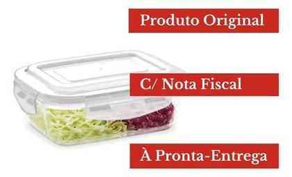 Imagem de Kit C/ 03 Potes De Vidro 1040ml Marmita Fitness C/ Tampa Vedação Resistente