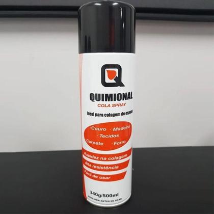 Imagem de Kit c/ 05 Cola Spray - Ideal Colar Placa Acústica Couros Tecidos 340g