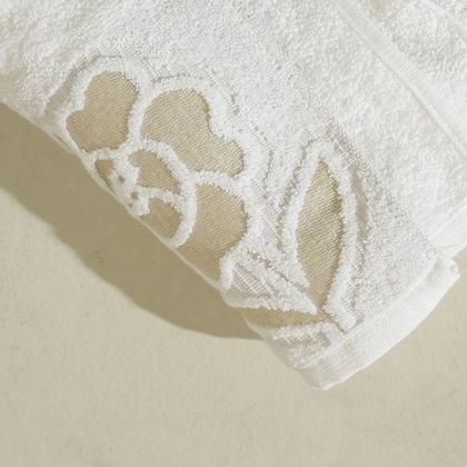 Imagem de Kit C/ 05 Toalhas De Rosto Guadalupe -  Rubi/Fendi/Vermelha/Branca/Verde - 46x80cm - LMpete