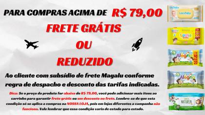 Imagem de Kit C/06 Lenço Umedecido Lara Baby Premium - 100 Unidades