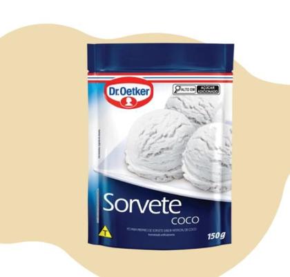 Imagem de Kit c/ 09un Sorvete em Pó Coco 150g (Ref. 15413) - Dr. Oetker