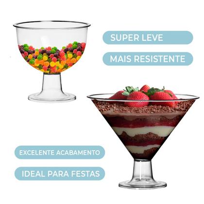 Imagem de Kit C/ 1 Taça Martine Grande e 1 Taça Americana