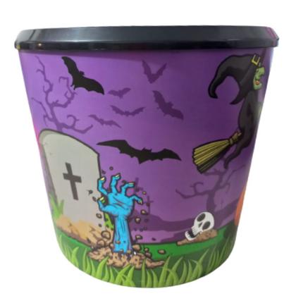 Imagem de Kit C/10 Balde Halloween Doces Abóbora e Bruxas