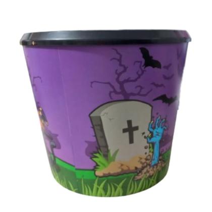 Imagem de Kit C/10 Balde Halloween Doces Abóbora e Bruxas