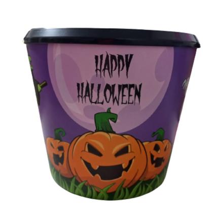 Imagem de Kit C/10 Balde Halloween Doces Abóbora e Bruxas