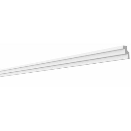 Imagem de Kit C/10 Barras Moldura de Teto Rodateto de Poliestireno M9 Metro Linear 20m