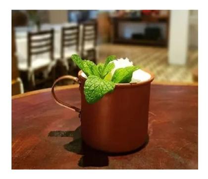 Imagem de Kit C/10 Caneca Copo Moscow Mule Alumínio Cobre 350ml Drink