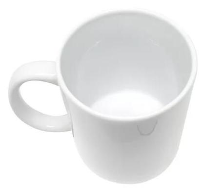 Imagem de Kit c/10 canecas p/sublimação polímero plástico 325ml branca aaa
