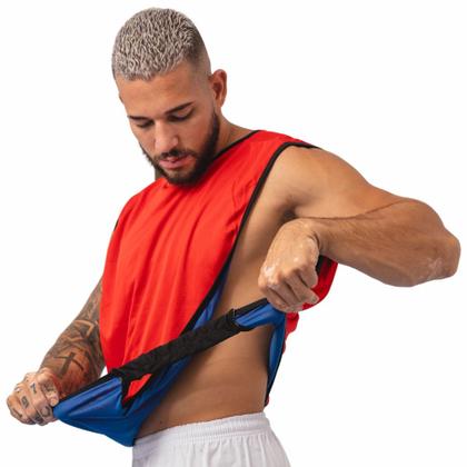 Imagem de Kit C/10 Coletes Dupla Face de Futebol Treino Jogo 1 Fit