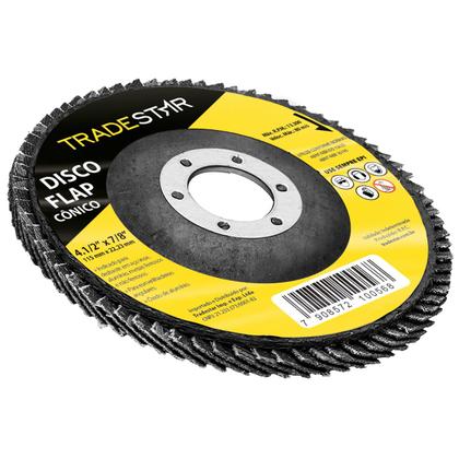 Imagem de Kit C/ 10 Disco Flap Conico 4.1/2 X 7/8 Fds115-40fc Z40