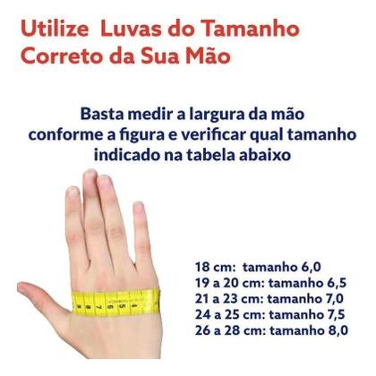 Imagem de Kit C/10 Luva Cirúrgica Látex Estéril Sensitex Mucambo 7,0