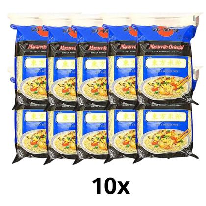 Imagem de Kit C/ 10 Macarrão de Arroz Bifum 500g Chi-Mifen
