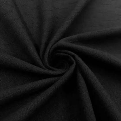 Imagem de Kit c/ 10 Pano De Prato Flanelado Mc 07 - Preto Liso - Alvejado - 41x70cm - 100% Algodão - 70 Gramas