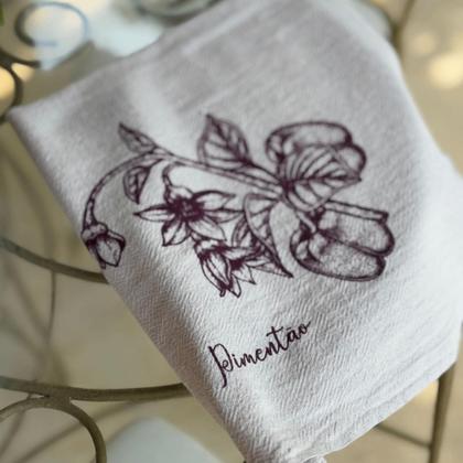 Imagem de Kit c/ 10 Pano De Prato Rústico Mc - Estampas Variadas - Pé De Galinha - 41 X 69 Cm - 65 gramas