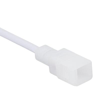 Imagem de Kit C/ 10 Peças Conector Fita Pratik Neon Ip20 Branco Gaya