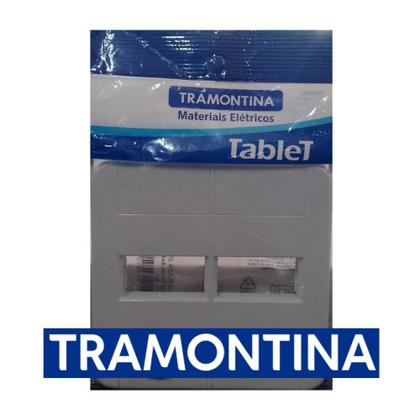 Imagem de Kit C/ 10 Placas 2P Horizontal 4x4 Modelo Tlabet Tramontina