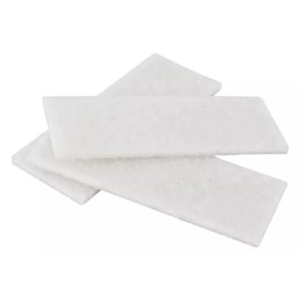Imagem de Kit C/10 Refil Limpa Tudo Fibra Branca Macia
