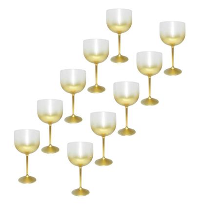 Imagem de KIT C/10 Taças de Gin Acrílico Para Drinks 480ml Coloridas