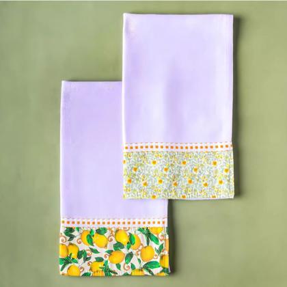 Imagem de Kit C/ 10 Un Panos De Copa Prato Barrado Pé De Galinha Com Bainha Cor Branco