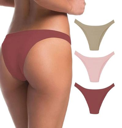 Imagem de Kit C/12 Calcinha Tanga Trifil Ref.4403