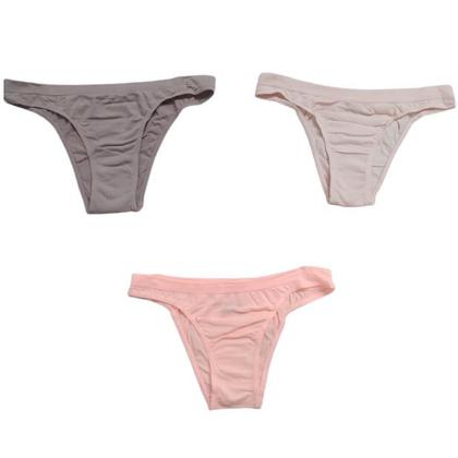 Imagem de Kit C/12 Calcinha Tanga Trifil Ref.4403