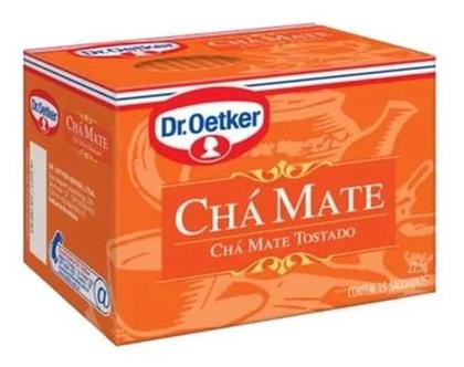 Imagem de Kit c 12 Chá Mate 10 sachês cada - Dr. Oetker 