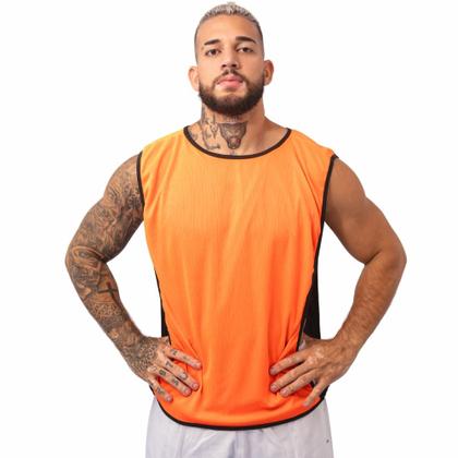 Imagem de Kit C/12 Coletes Futebol Dupla Face Treino Jogo 1 Fit