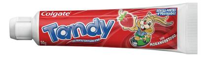 Imagem de Kit c/ 12 Creme Dental Infantil Tandy Morangostoso 50g